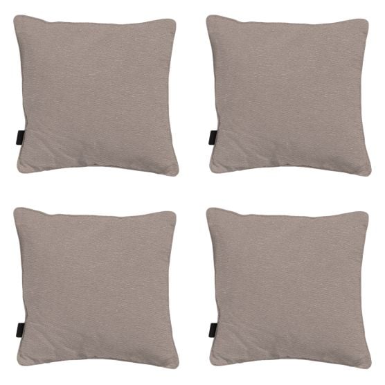 Madison Panama Jute-Dekokissen – 4er-Set