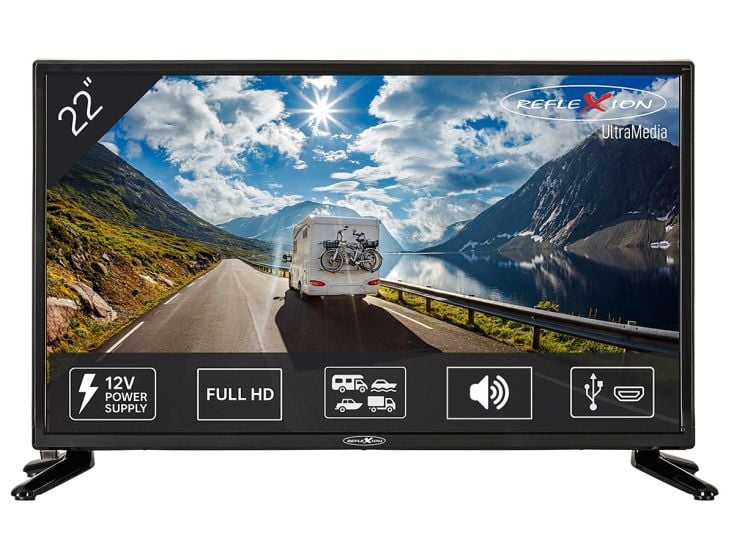 Reflexion LED2225 Camping LED TV Fernseher