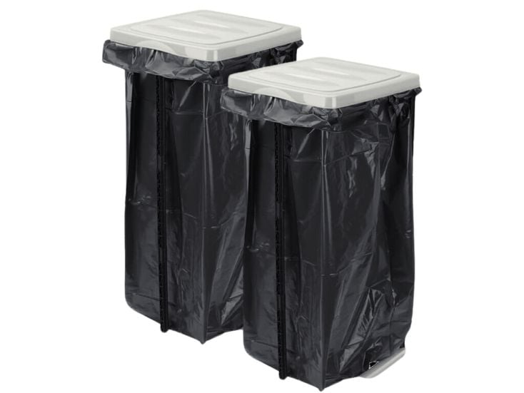 Nordix 60 Liter Müllsackhalter - Set von 2