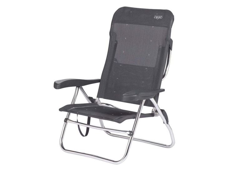 Crespo AL-223 Dark Grey Strandstuhl