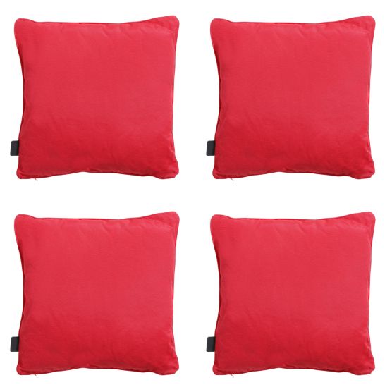 Madison Panama rotes Dekokissen - 4er-Set