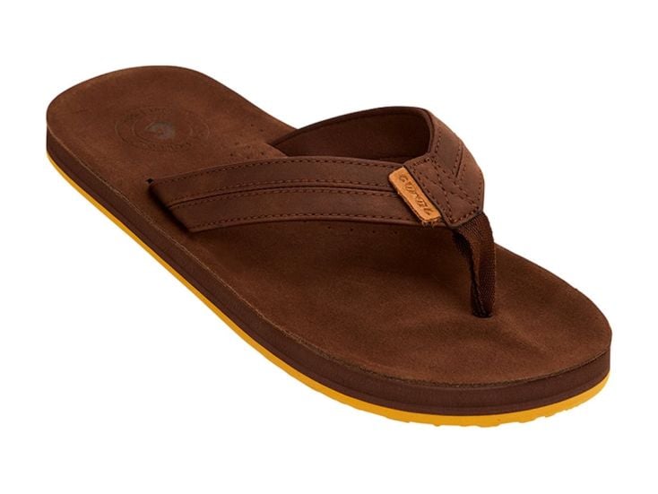 Cool Shoe Corp. Ruger Herren Zehentrenner - Chestnut