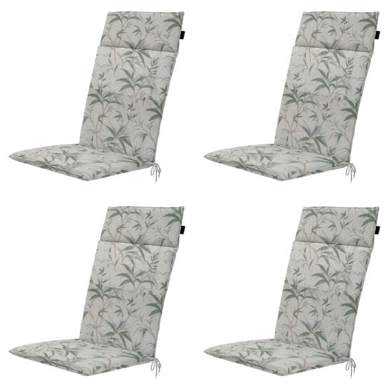 Madison Palma natürliche Gartenstuhlkissen - 4er-Set