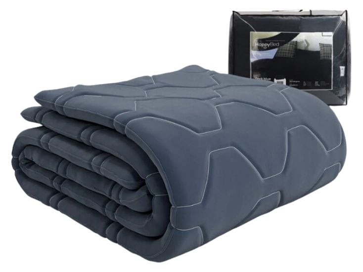 Happybed Dark Blue Bettdecke - 200 x 200 cm