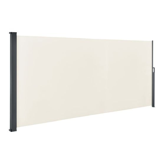 Dubai 500 x 200 beige Seitenmarkise