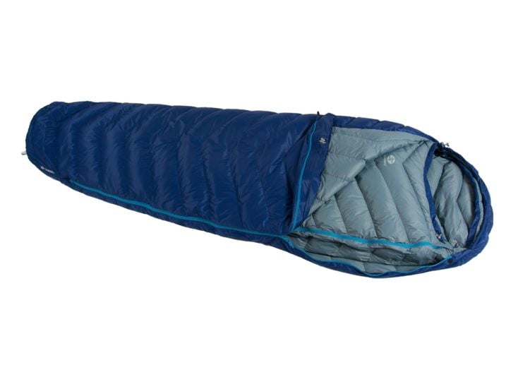 SirJoseph Double Attack II 170 2-in-1 Mumienschlafsack - Blue