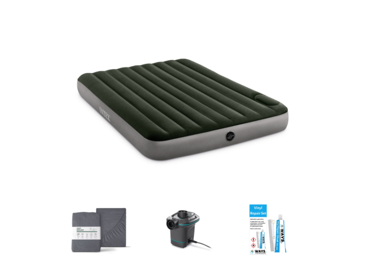 Intex Downy 203 x 152 cm Luftmatratzen-Set - 
4-teilig