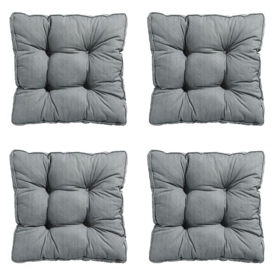 Madison Basic Sitzkissen - 4er-Set