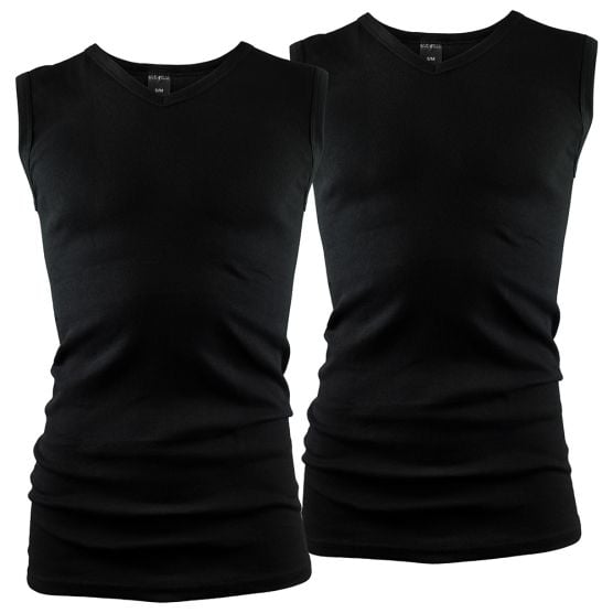 Black Snake Classic 2 Pack Herren V-Neck Muskelshirt