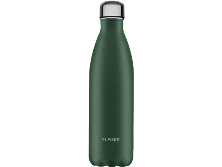 FLASKE 1 liter Trinkflasche aus Edelstahl - Moss