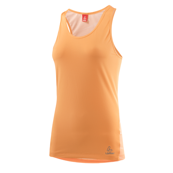 Loeffler Fairdust orange ärmelloses Damen-Radsportshirt