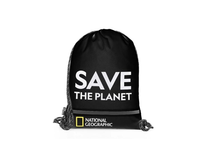 NatGeo Save The Planet Leichter Rucksack - Black