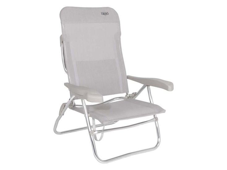 Crespo AL-223 Light Grey Strandstuhl