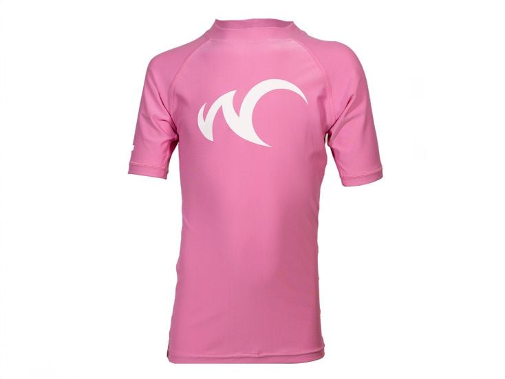 Watrflag Valencia kurzarm UPF 50+ Pink Kids Rashguard