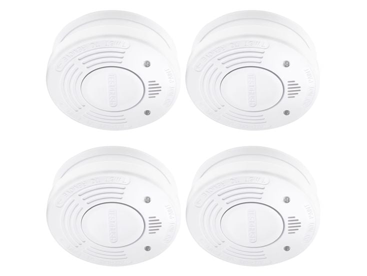 Alecto SA-110 Set von 4 Rauchmelder
