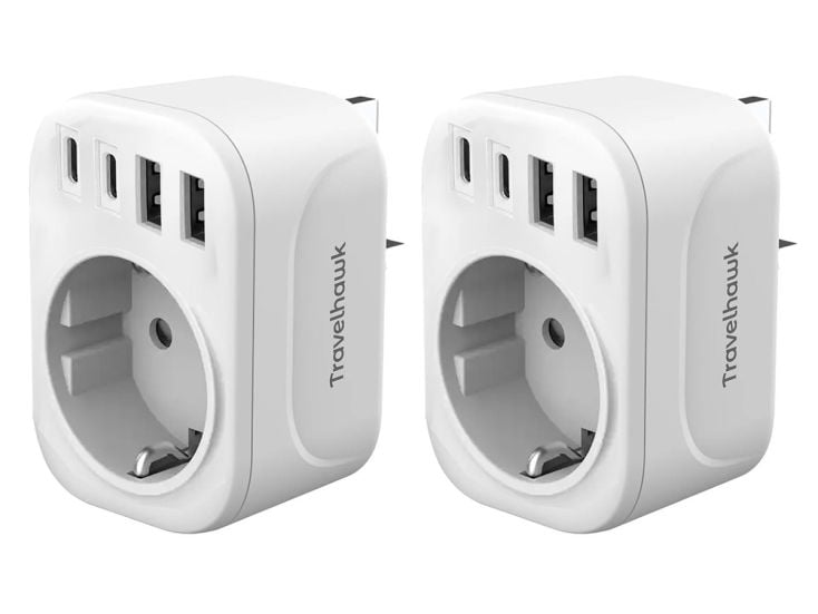 Travelhawk Schuko UK Reiseadapter