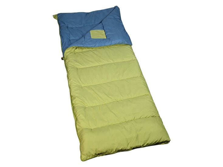 Polydaun Beachhouse Reversibel Schlafsack - Lime/Blue