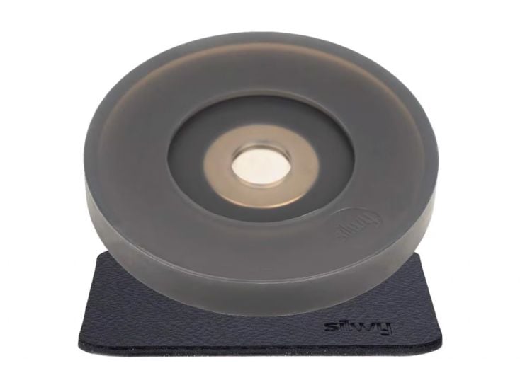 Silwy Stielgläser Magnet-Kondom mit Pad - Black