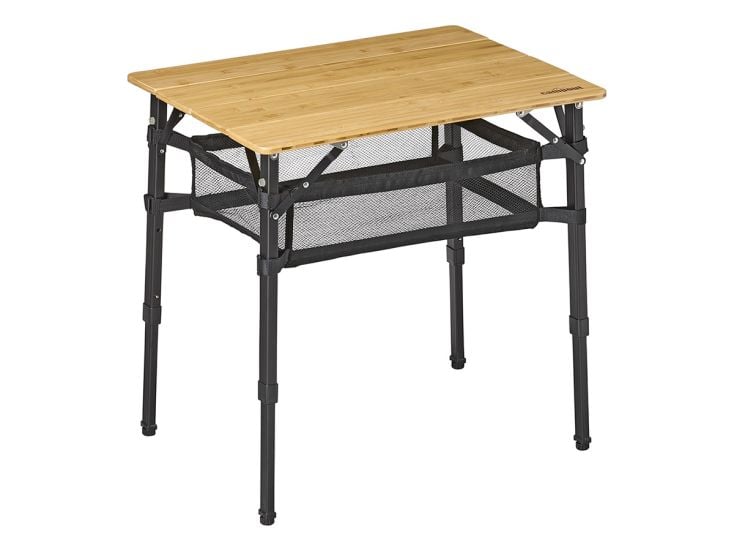 Campout Bambus Klappbarer Campingtisch - 65 x 50 cm