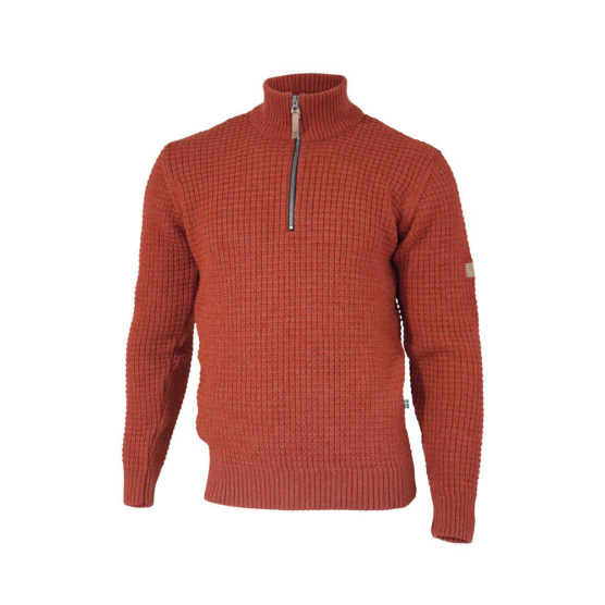 Ivanhoe Moritz Half-Zip Herrenpullover - Rot