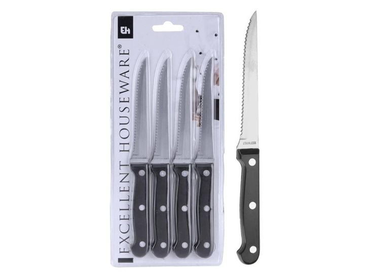Excellent Houseware Steakmesser - 4er-Set