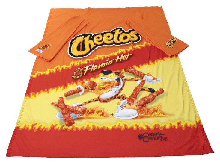Snuggie Original Fleece Decke mit Ärmeln - Cheetos