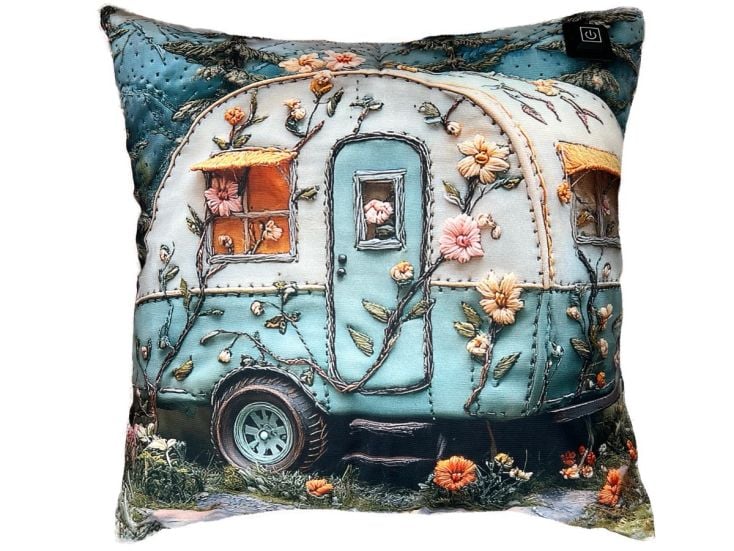 Warmpi Heizkissen - Blumen Wohnwagen