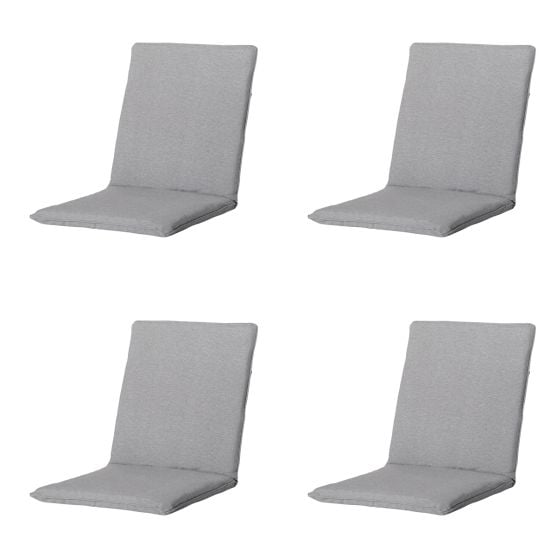 Stapelbare Stuhlkissen Madison Naples – 4er-Set