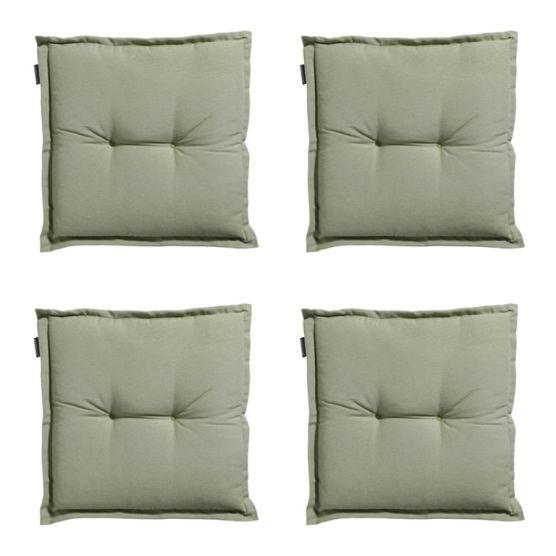 Madison Panama Salbei Sitzkissen - 4er-Set