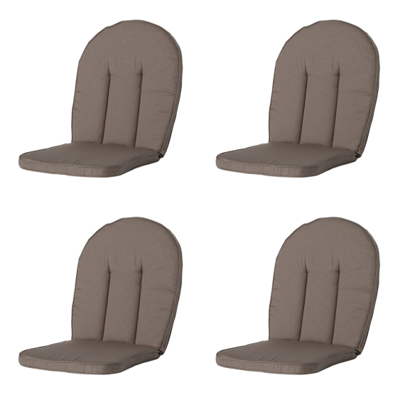 Madison Rib Liver Gartenkissen - 4er-Set