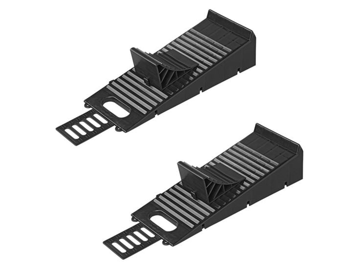 ProPlus Auffahrrampe mit Unterlegkeil - Set von 2