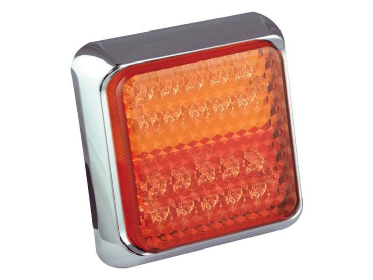 LED autolamps 100CSTIME 120 x 120 x 31mm Rücklicht