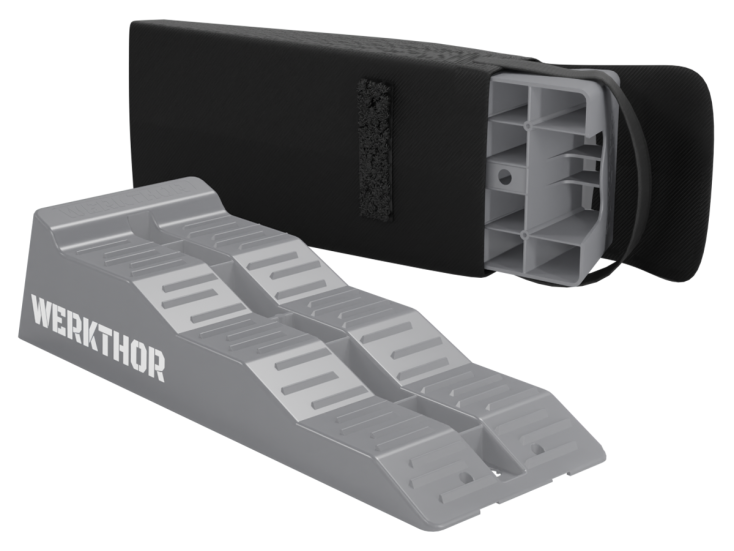 Werkthor Wohnmobil Auffahrkeile mit Tasche - Grey