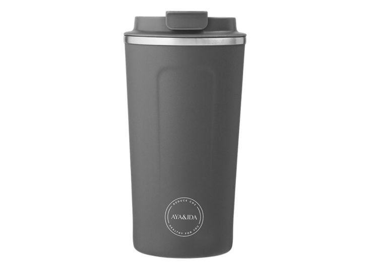 AYA&IDA CUP2GO 500 ml Thermobecher - Dark Grey