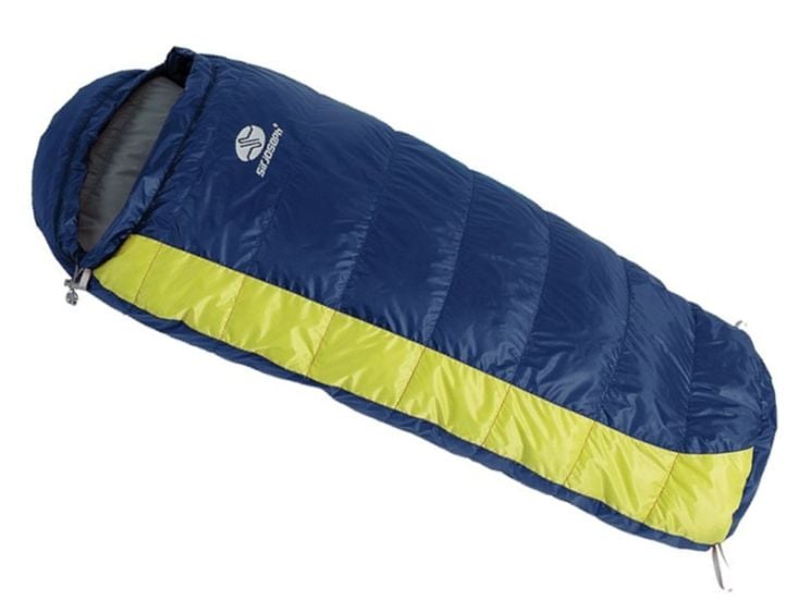 SirJoseph Kiki Down 85 Kinder-Mumienschlafsack - Blue