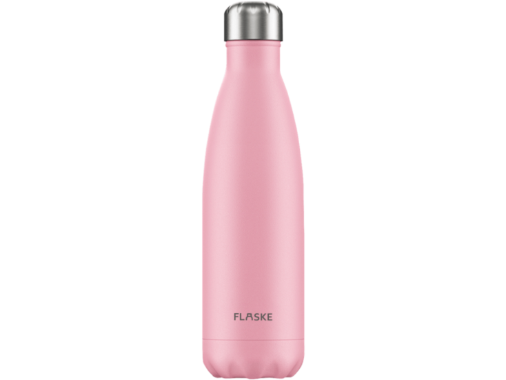 FLASKE 1 liter Trinkflasche aus Edelstahl - Flower