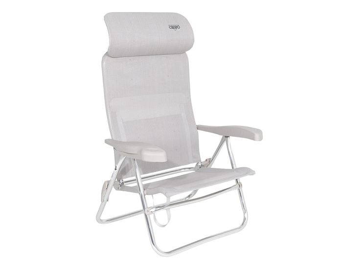 Crespo AL-205 Compact Light Grey Strandstuhl
