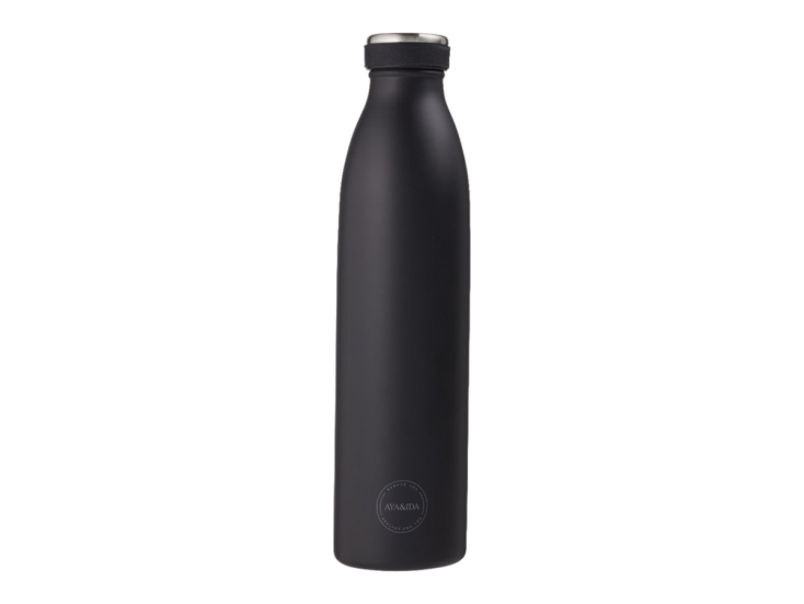 AYA&IDA 750 ml Trinkflasche - Matt Black