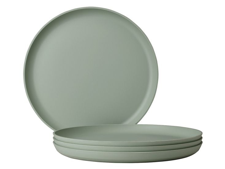 Mepal Silueta 260 mm Set von 4 Essteller - Green