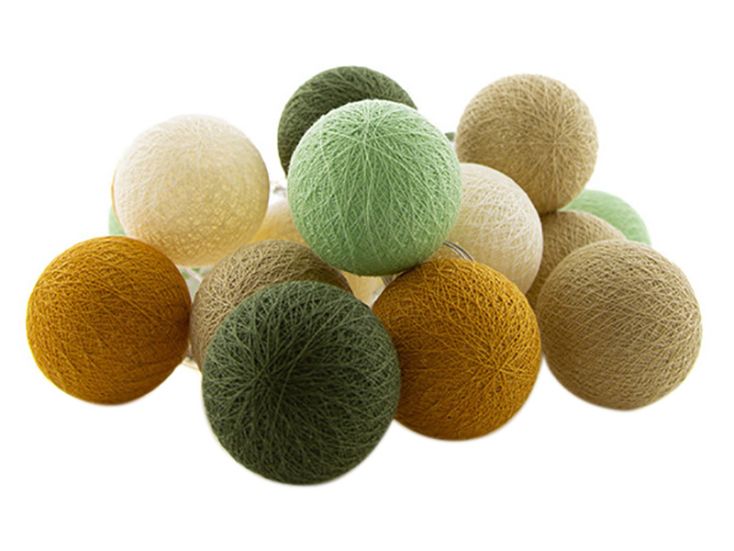 Cotton Ball Lights Outdoor Starter Kit lichterkette - Jungla