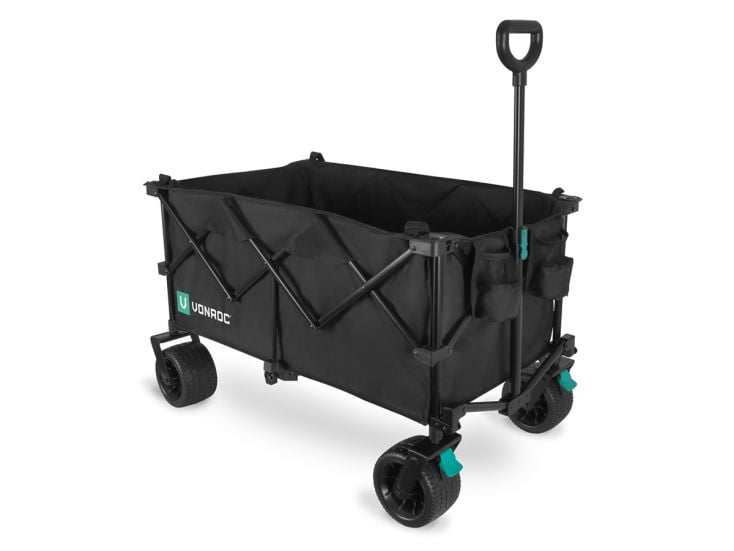 VONROC faltbar XL Bollerwagen - 80 kg