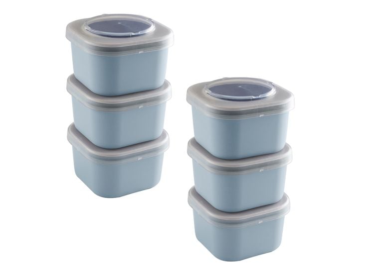 Sunware Sigma home Food to go Set von 6 Lunchboxen - Blue