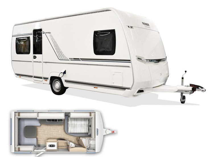 Fendt Apero 495 SFB Wohnwagen