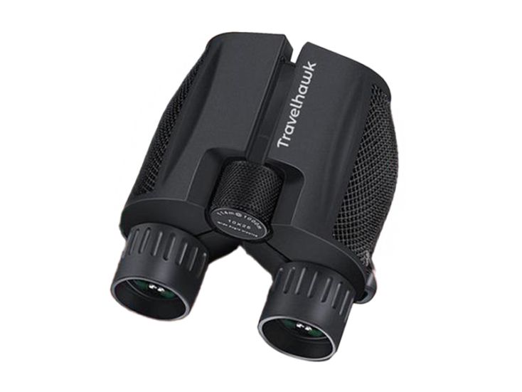 Travelhawk 10x25 Kompakter Fernglas - Black