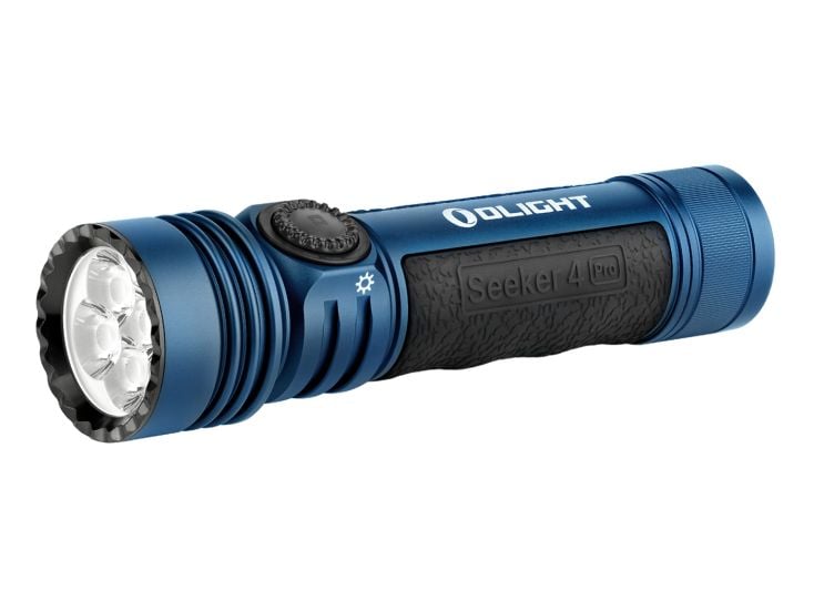 Olight Seeker 4 Pro Midnight Blue Aufladbare Taschenlampe
