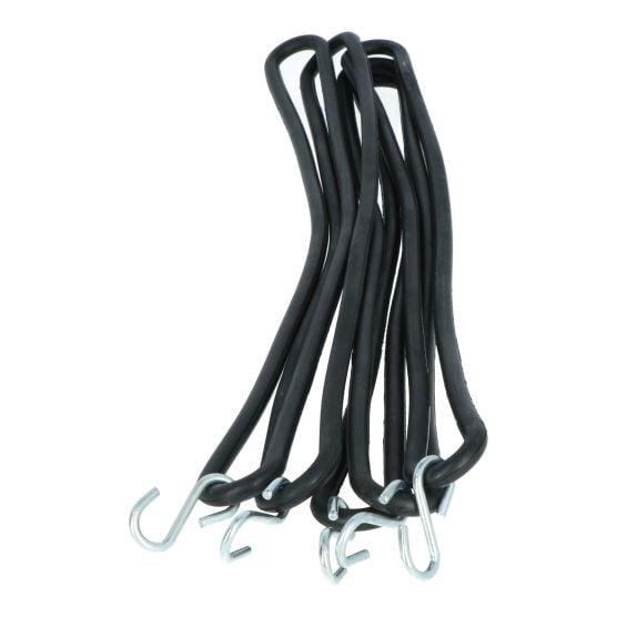 Carpoint 40 cm Anhängernetz Befestigungsgummi - Set von 5