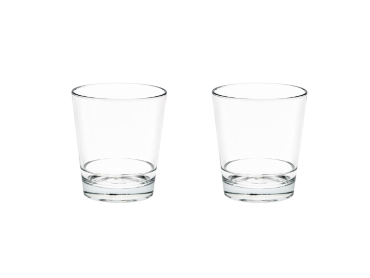 By Caryl 360 ml Set von 2 Kunststoff Trinkgläser