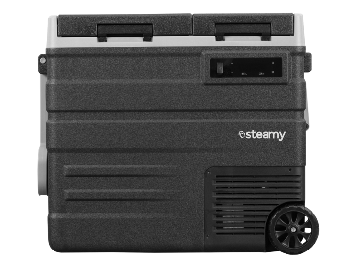 Steamy-E Dual Zone 65 Elektrische Kühlbox mit Rollen