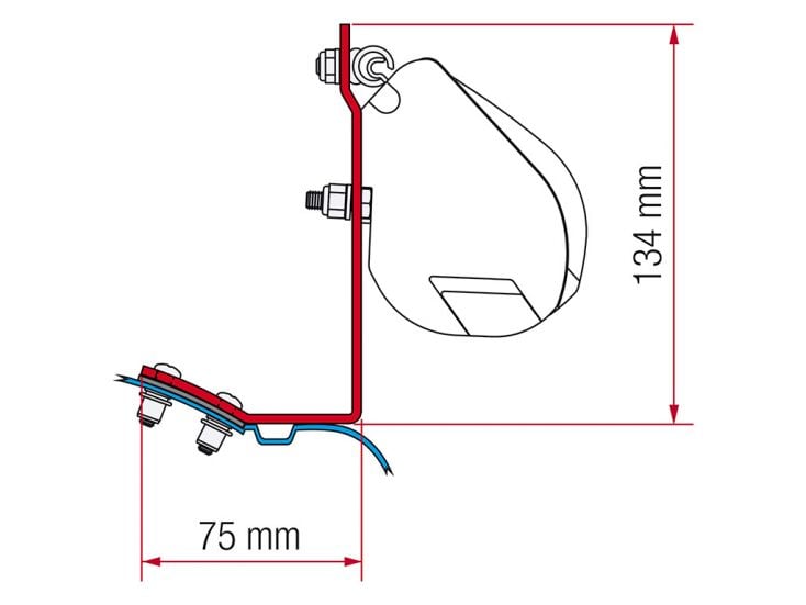 Fiamma F35 Adapter Vito Marco Polo <2004