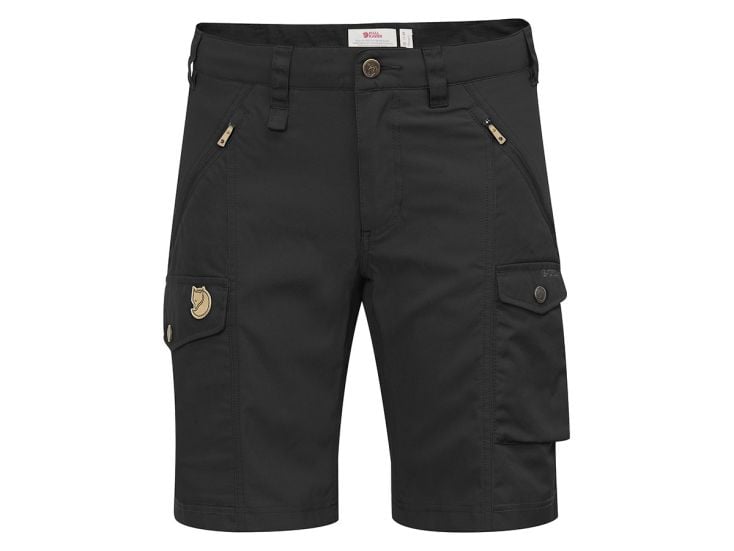 Fjällräven Nikka Curved Black Damen kurze Hose